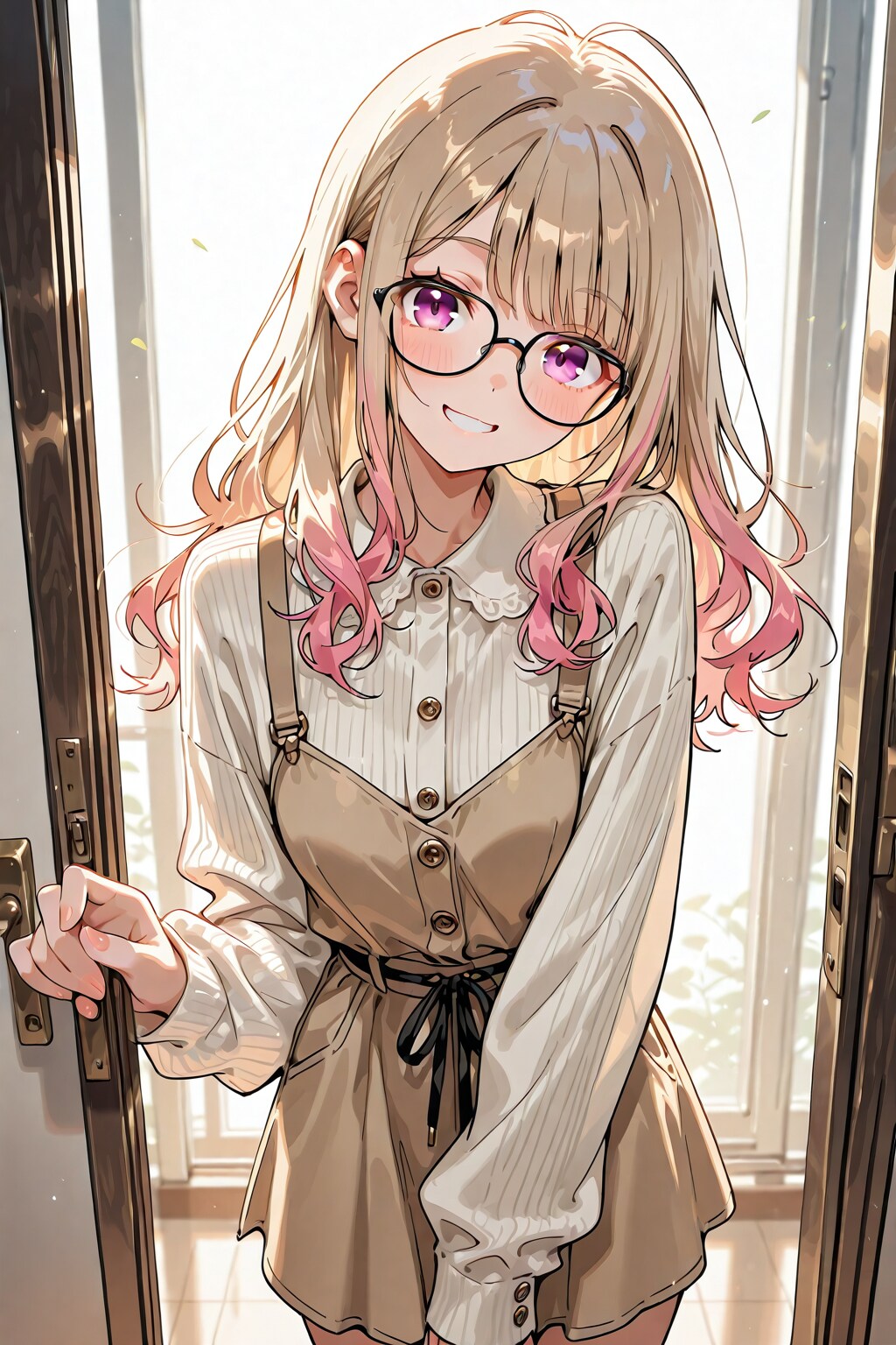 メガネ美少女 | の人気AIイラスト・グラビア
