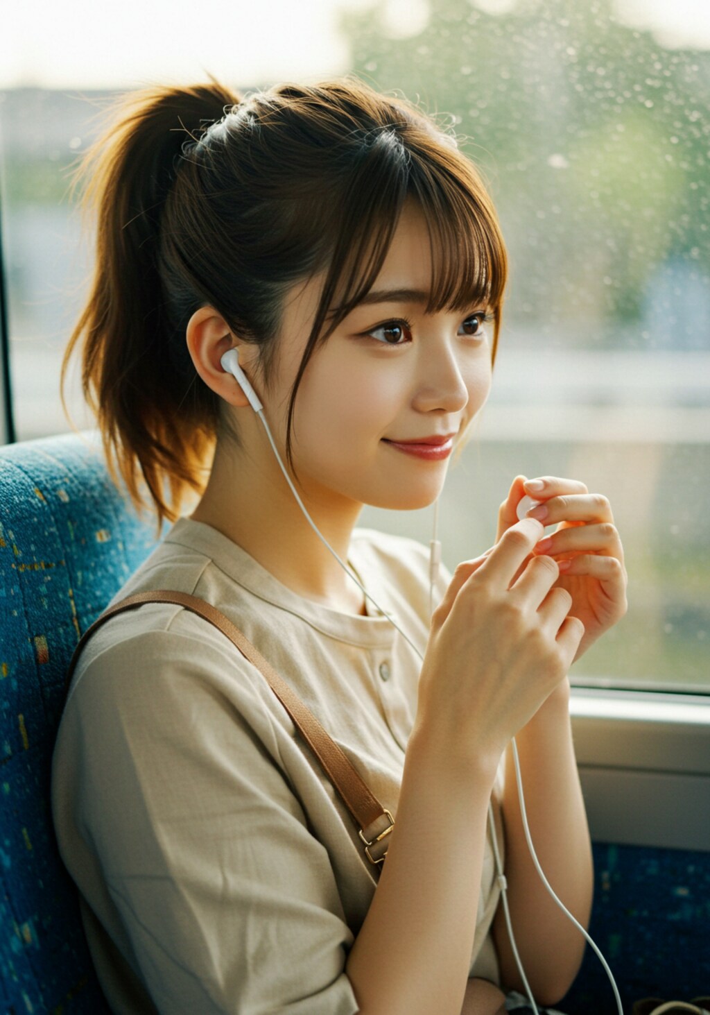 今日の隣席の女性