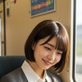 今日の隣席の女性 4枚目