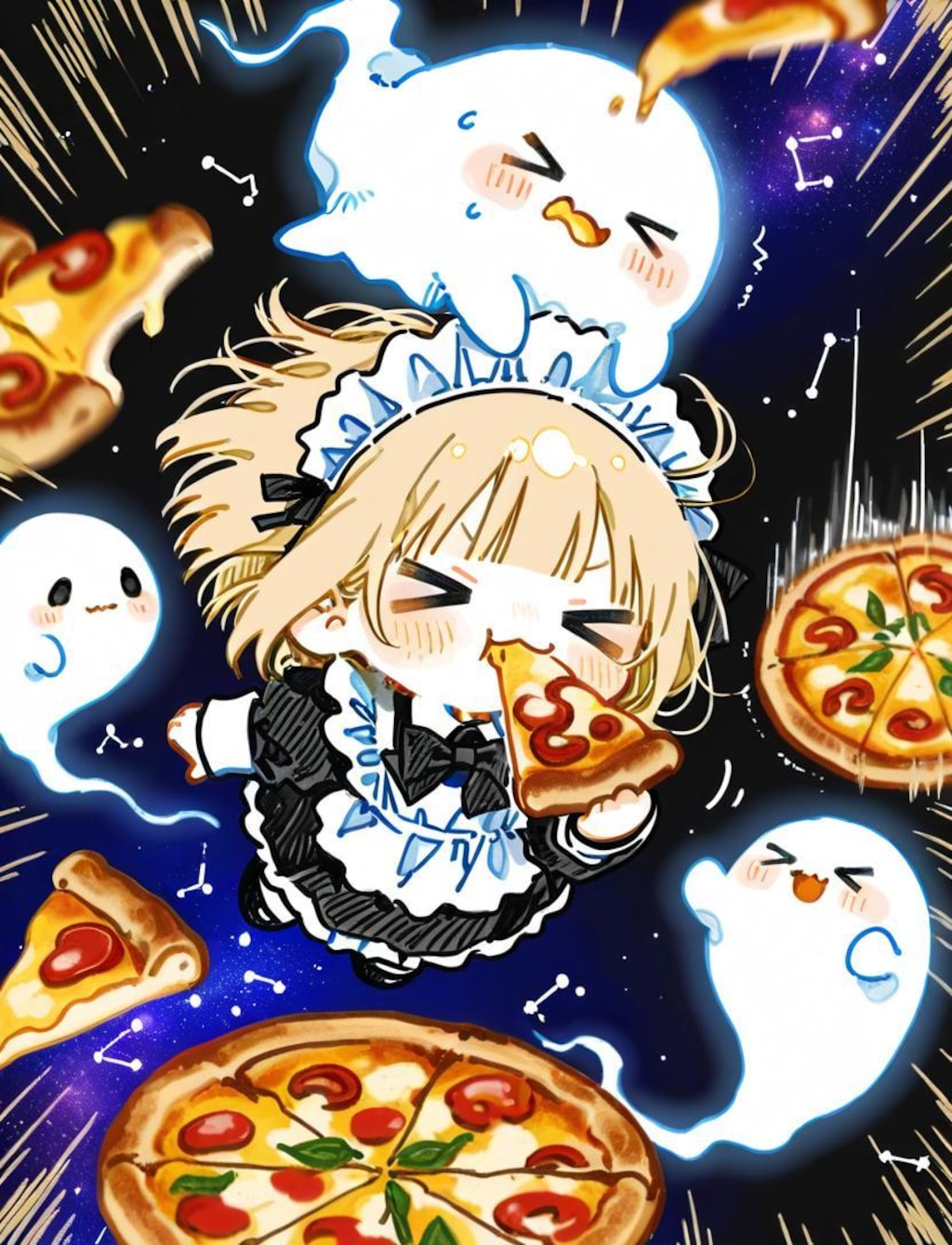南 の 空 に 輝 く お ピ ッ 座 🍕🌌✨✨