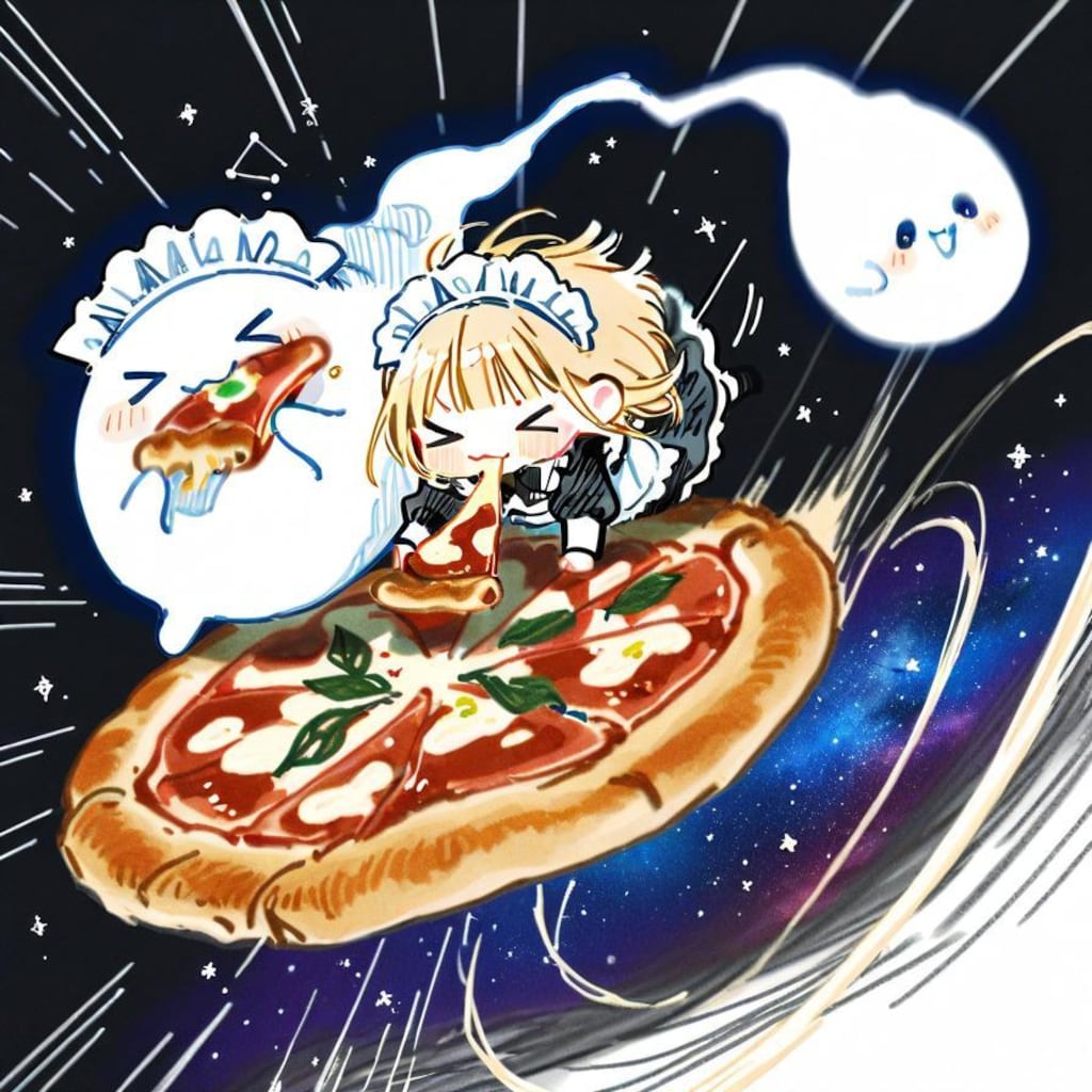 南 の 空 に 輝 く お ピ ッ 座 🍕🌌✨✨