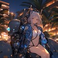 メカ少女の納涼 2枚目