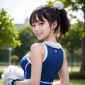 チアガール女子高生 2枚目