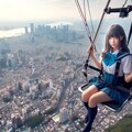 ハンググライダー女子高生 5枚目