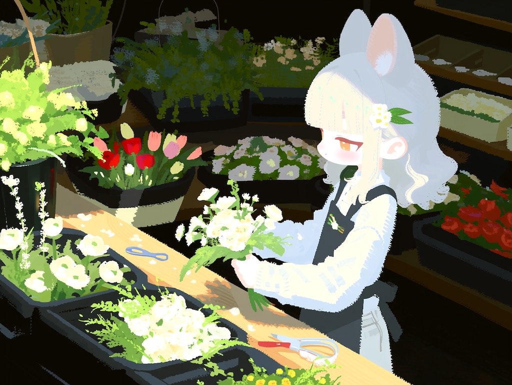 ねず耳花屋さん