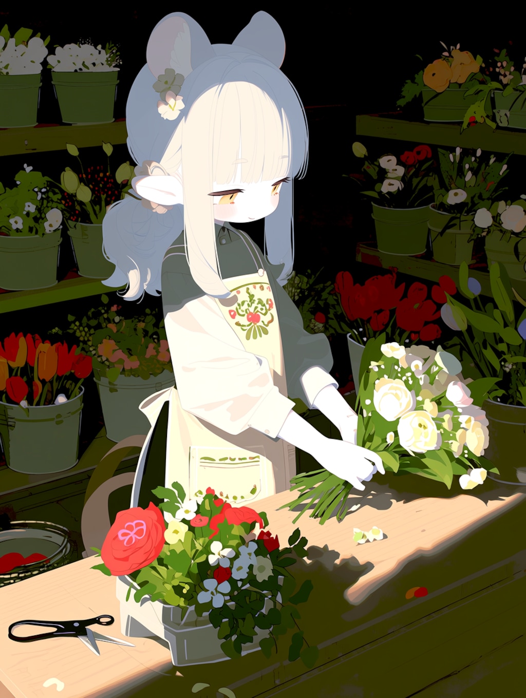 ねず耳花屋さん