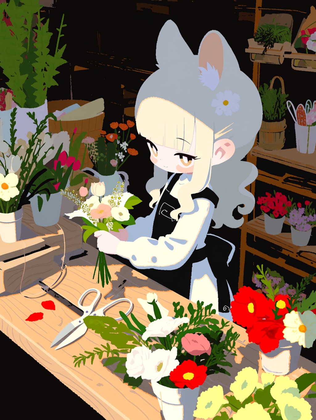 ねず耳花屋さん