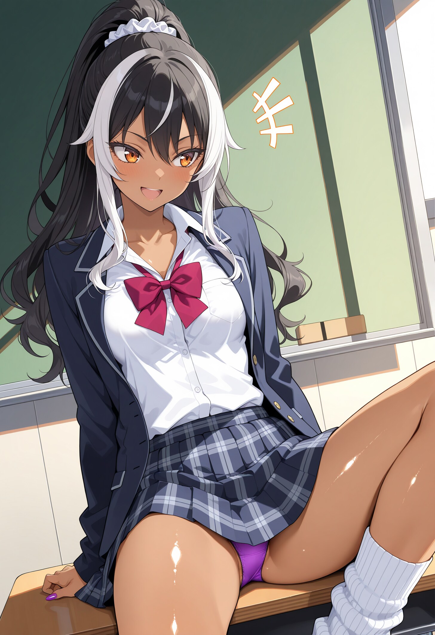 話に夢中で無防備GAL