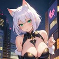 セクシー衣装猫ちゃん 2枚目