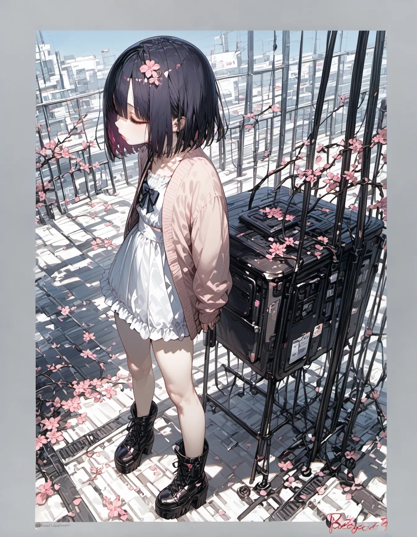 A Moment of Stillness | の人気AIイラスト・グラビア