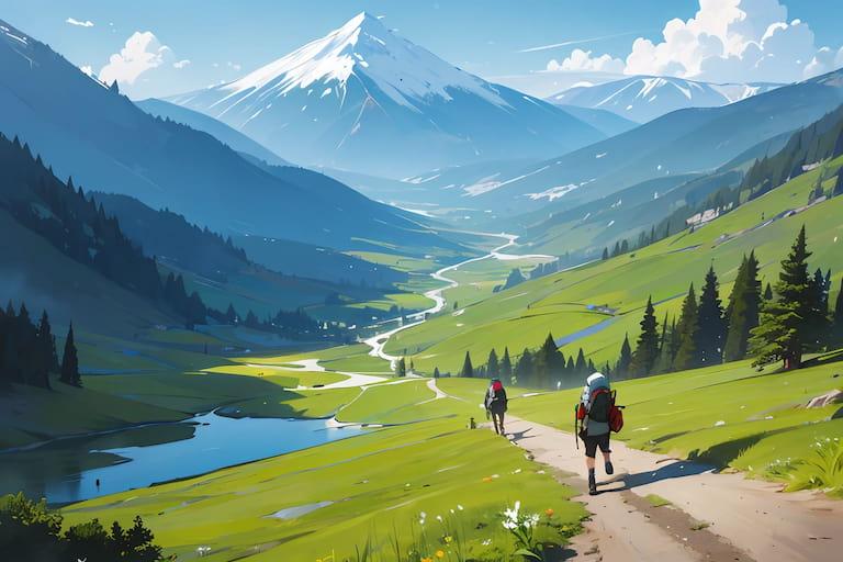 登山道