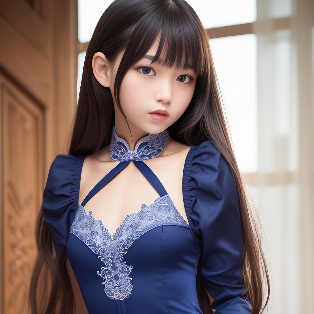 青チャイナ