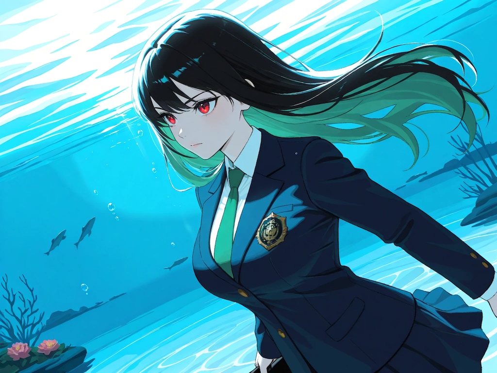 水中詰め合わせ GPU学園？の海とちちししょちゃん編