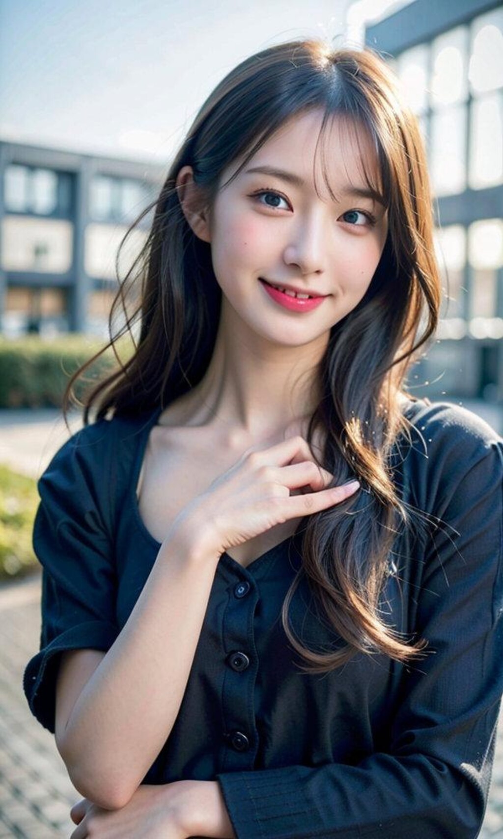 ストリート美女