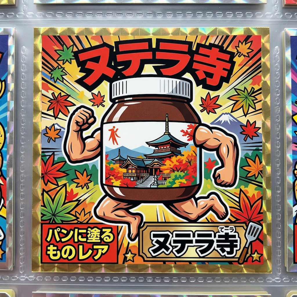 パンにヌテラを塗ってら