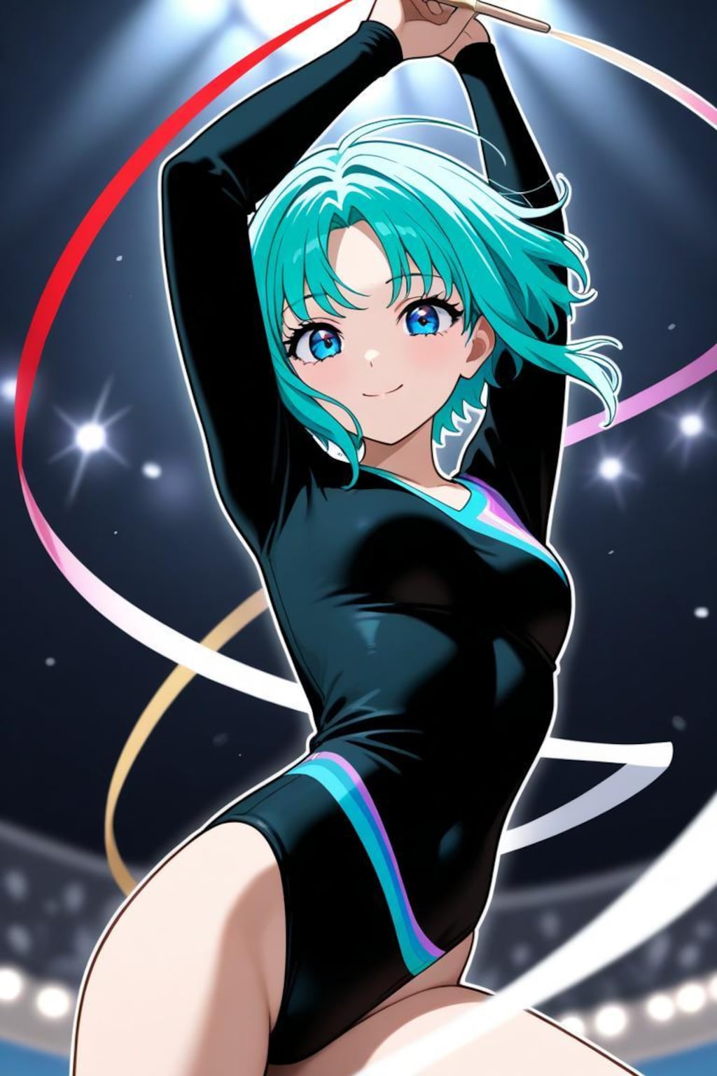 リボンによる演技