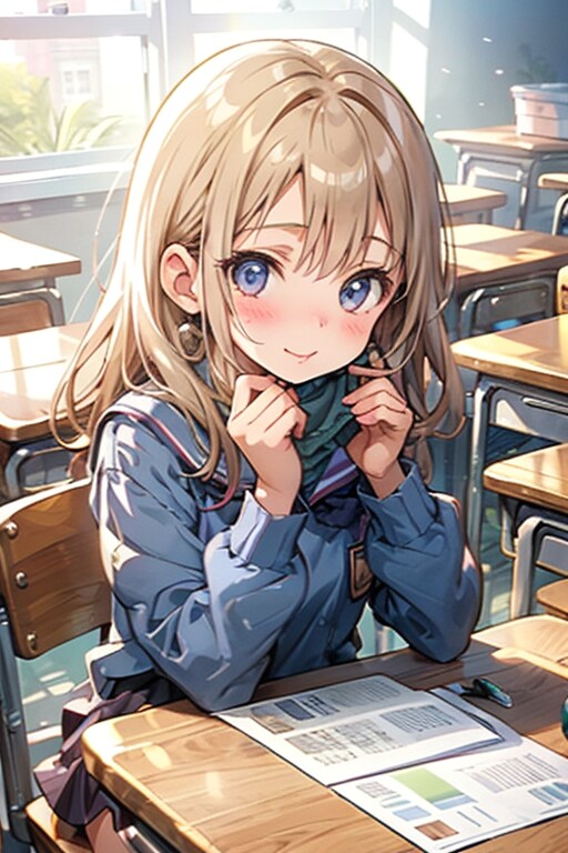 新学期、せんせーに逢えるっ！ | の人気AIイラスト・グラビア