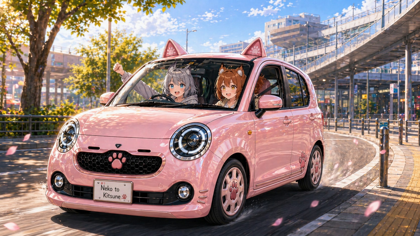 車でお出かけ | の人気AIイラスト・グラビア