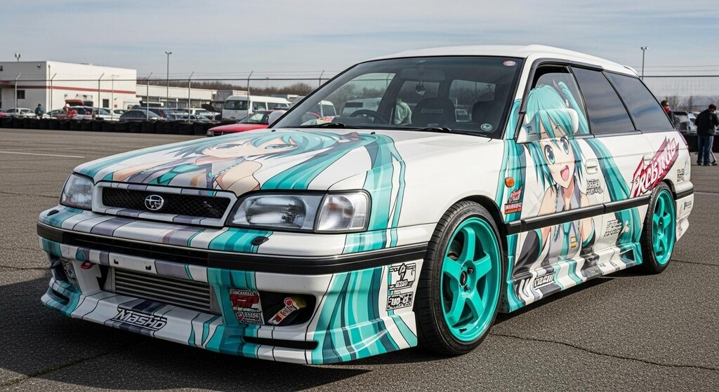 レガシィツーリングワゴン初音ミク痛車