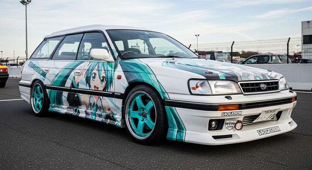 レガシィツーリングワゴン初音ミク痛車