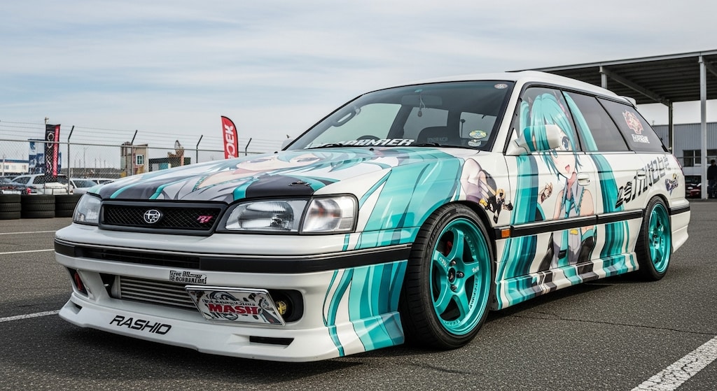 レガシィツーリングワゴン初音ミク痛車
