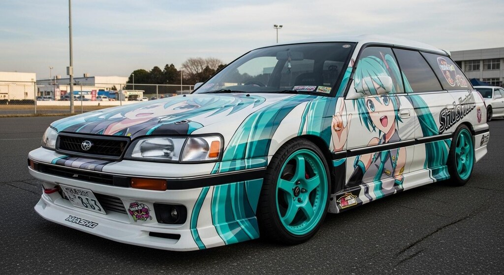 レガシィツーリングワゴン初音ミク痛車