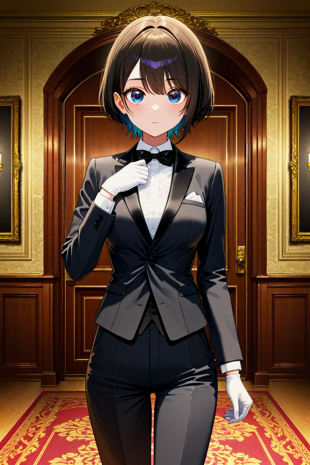 タキシードの麗人