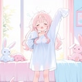 おふぁよーごじゃいましゅ… 2枚目