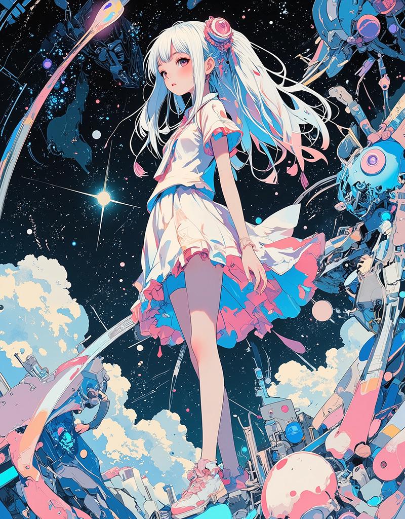 デブリがいっぱい