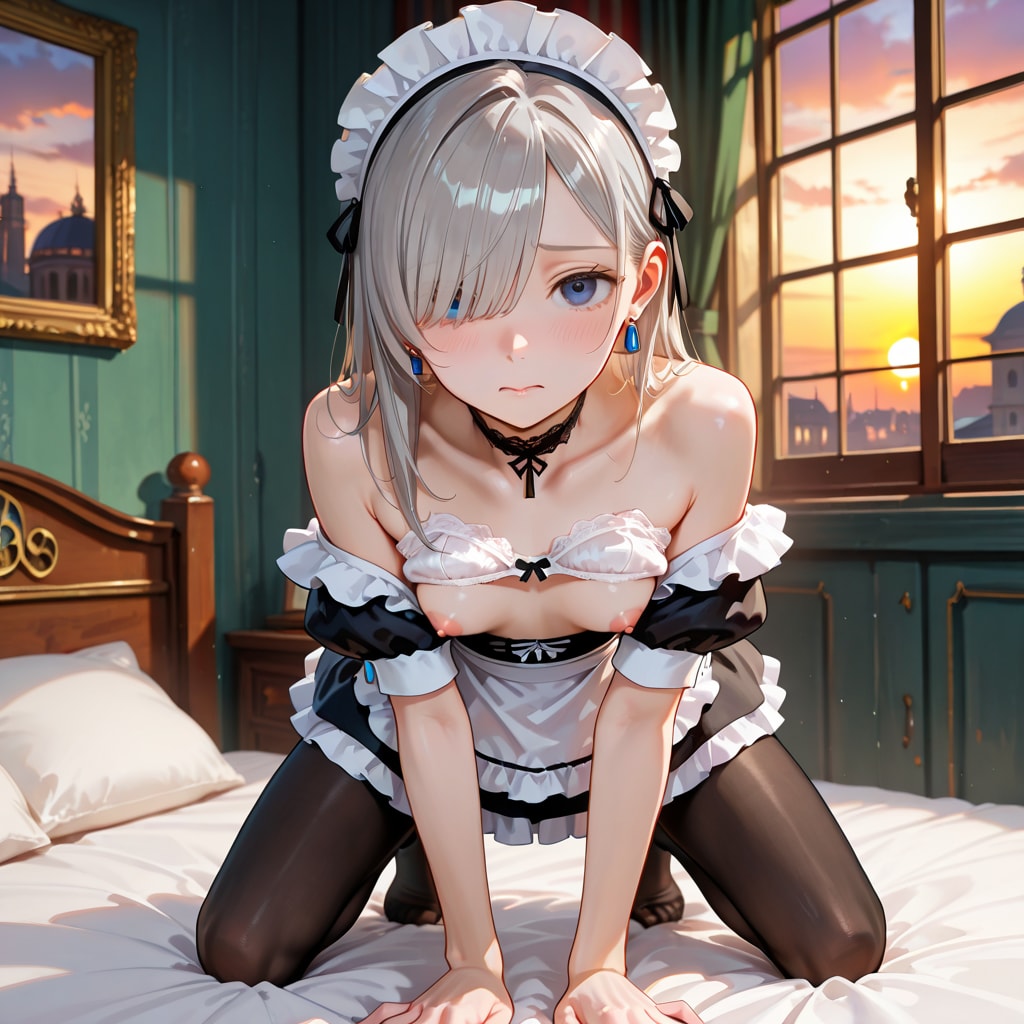 由璃亜 Maid Costume R18 (7)
