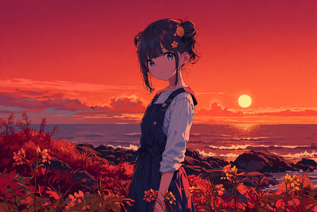 夕暮れのおだんごちゃん🍡✨102