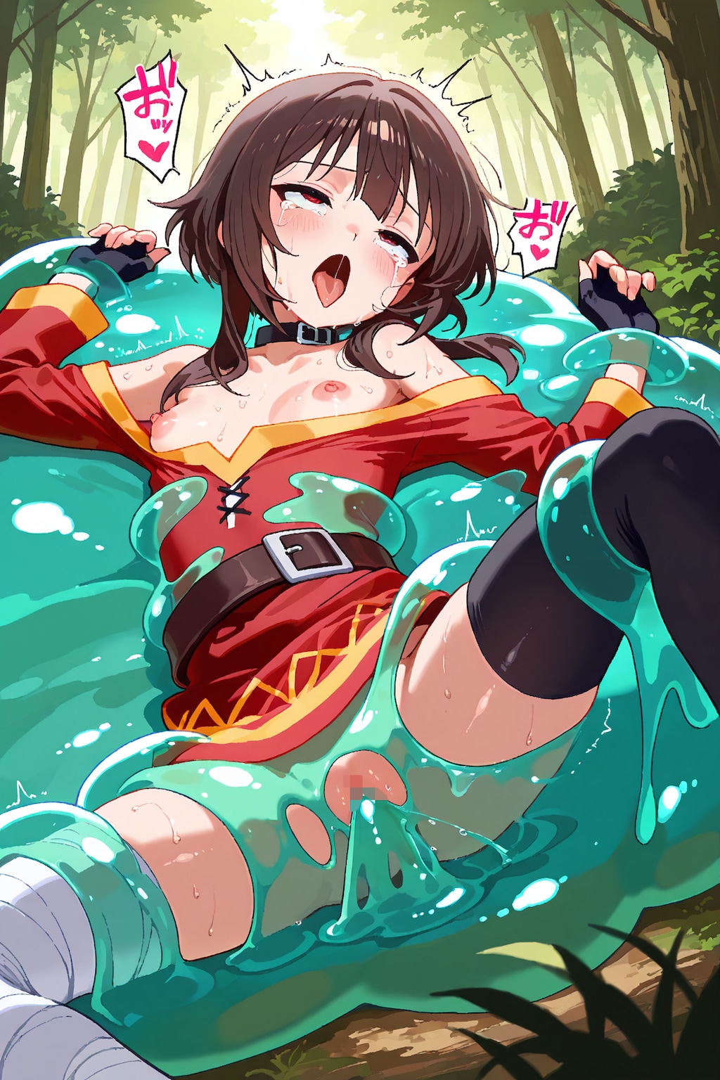 紅魔族の娘とスライム