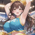チアガール① 2枚目