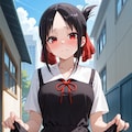 校舎裏で見せてくれるかぐやさん 2枚目