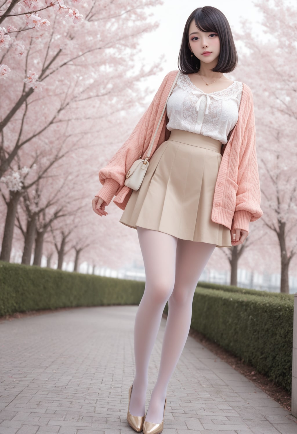 ちゃっぴーが考えた春色コーデ