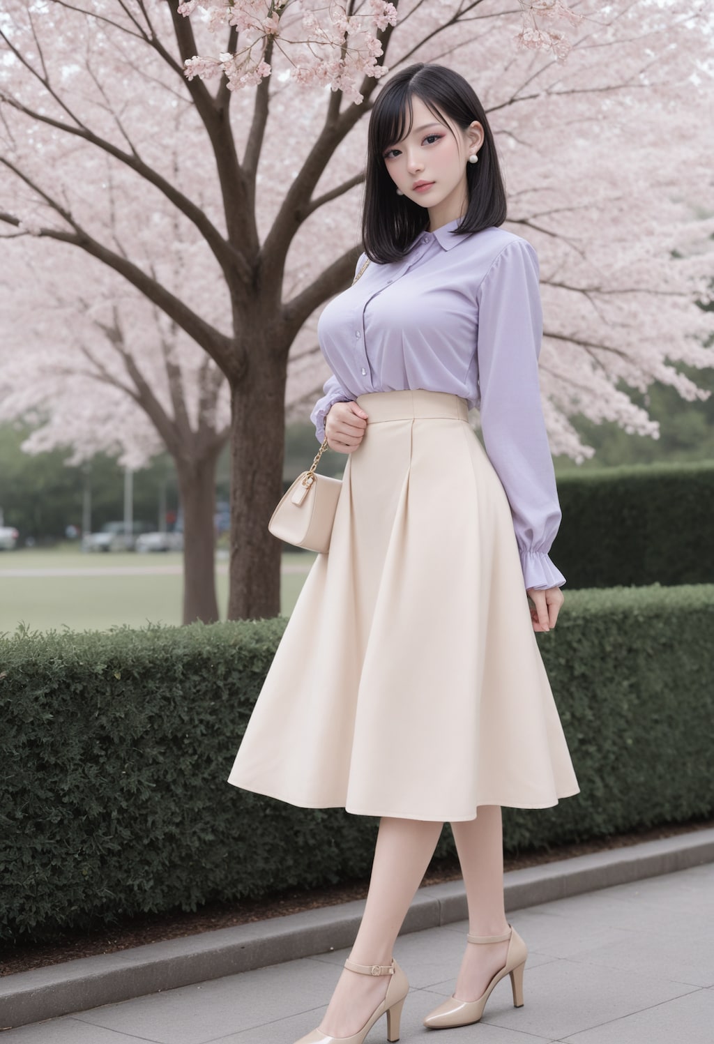 ちゃっぴーが考えた春色コーデ