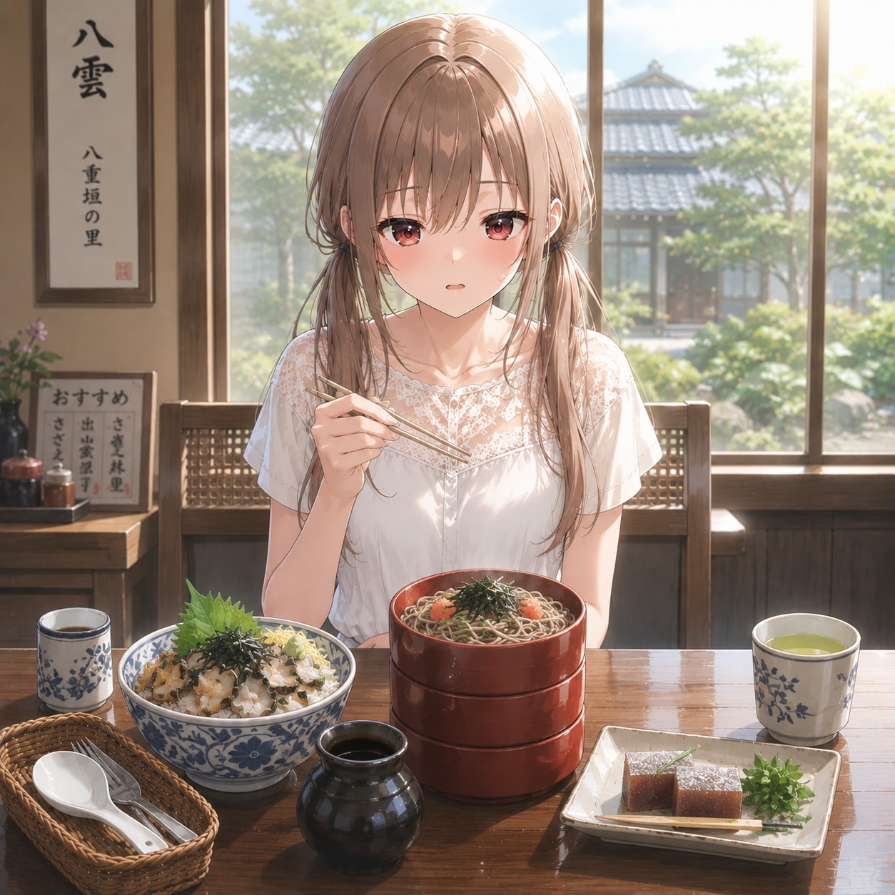梢とランチ（６３）食べきれるかなぁ。。