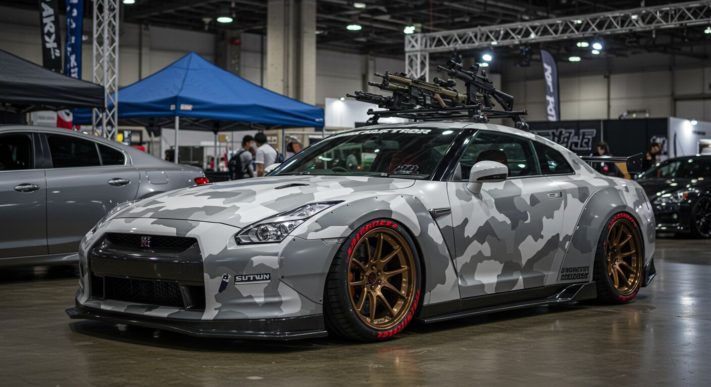 日産GT-R軍用車