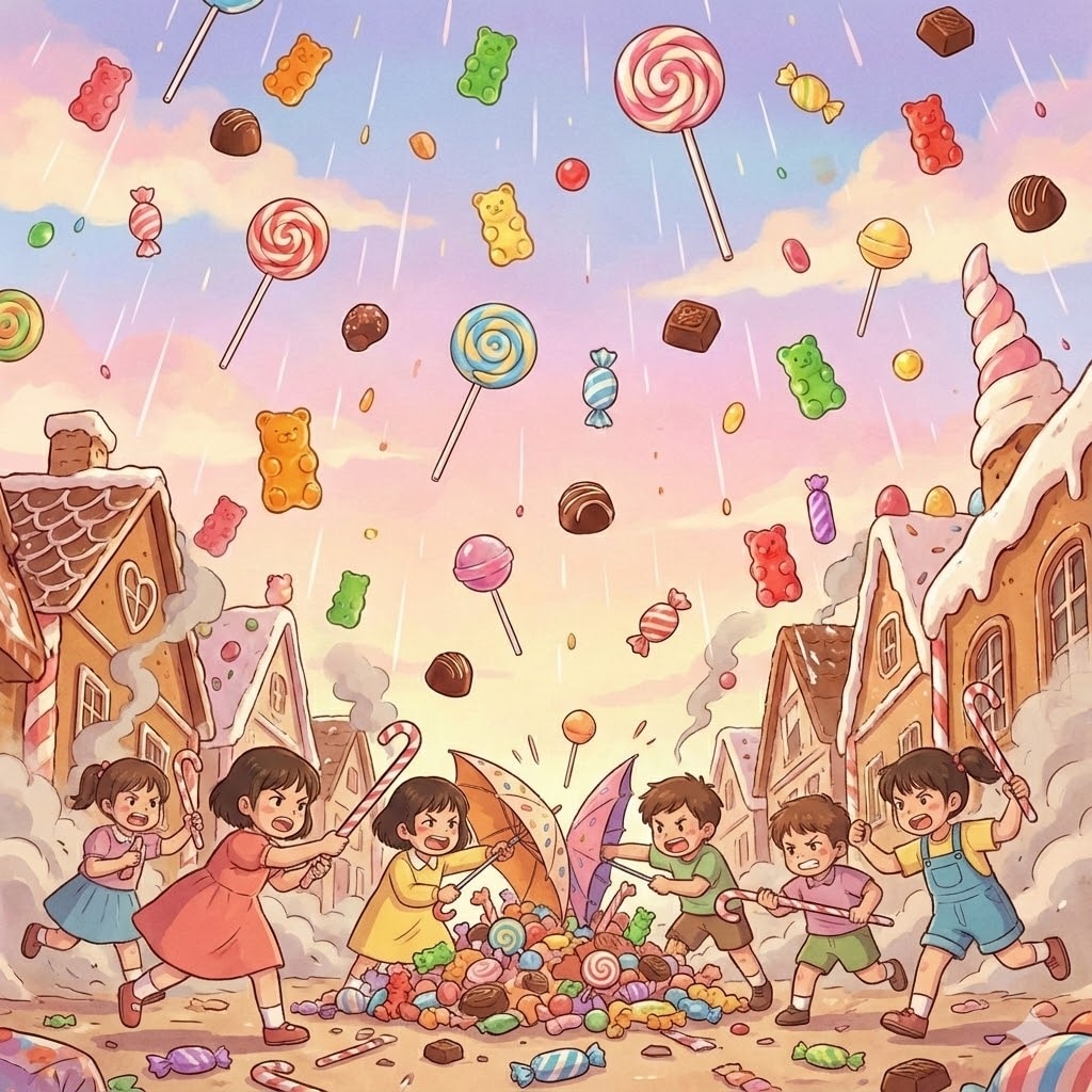 キャンディ争奪戦