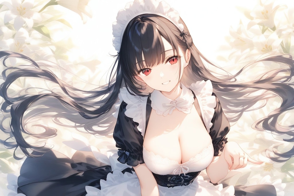 百合園でメイドさんに・・・