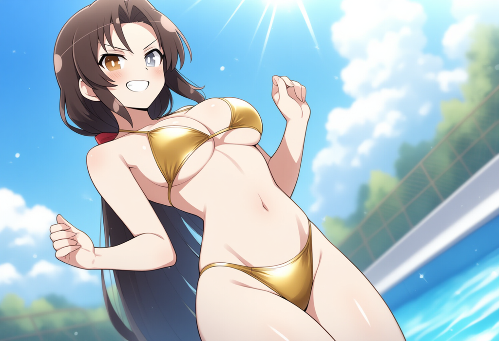 金色ビキニ令子