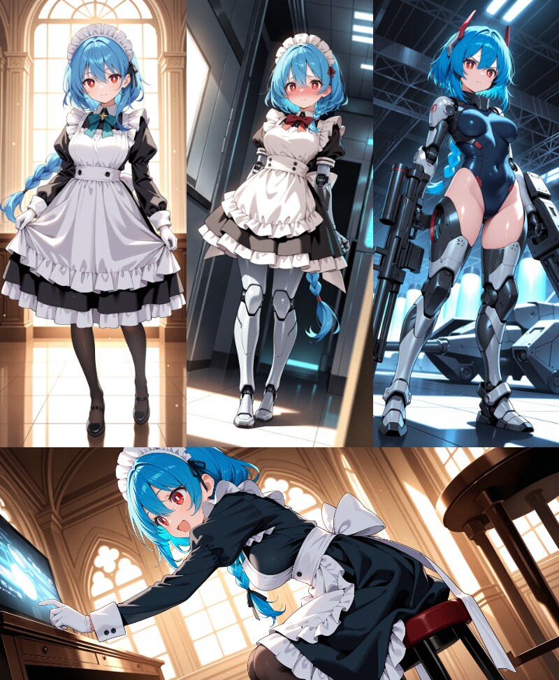 メイドさんいろいろ