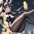 夜空にかけるバニーガール 2枚目