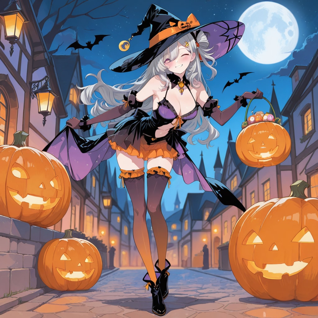 ハロウィン（APRICOT） | の人気AIイラスト・グラビア
