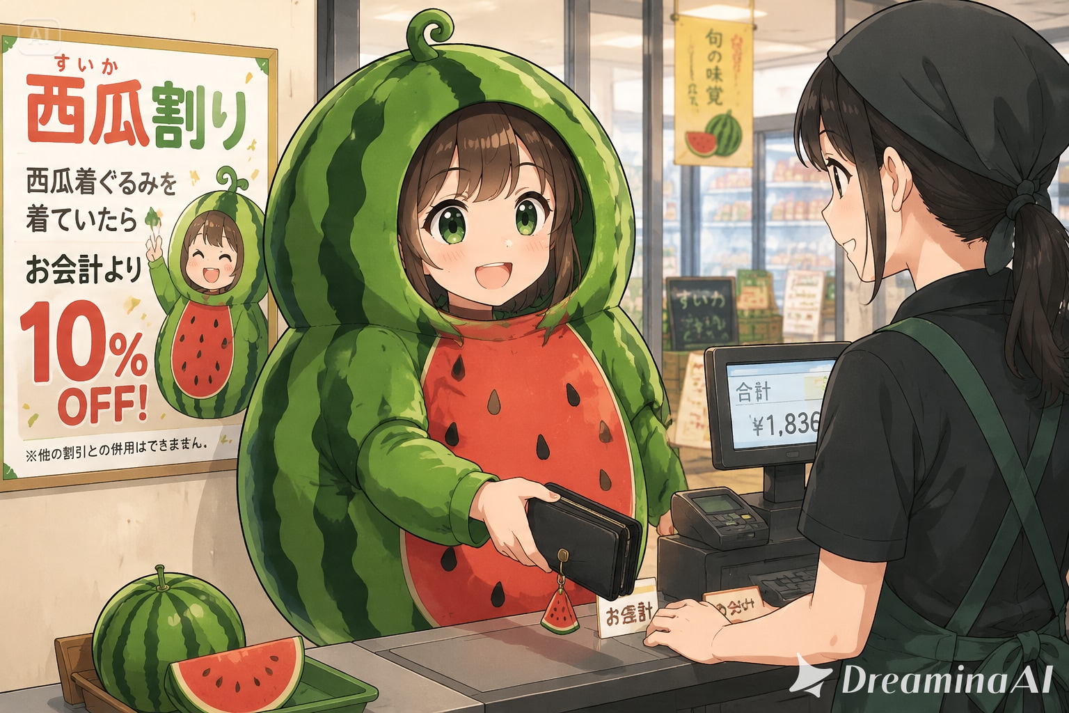 西瓜割
