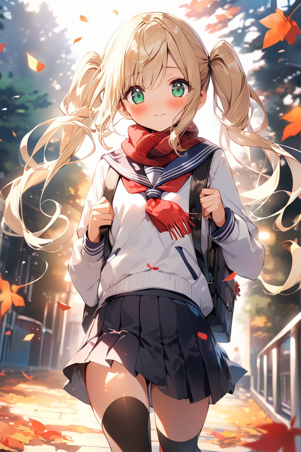 マフラーとネクタイが | の人気AIイラスト・グラビア