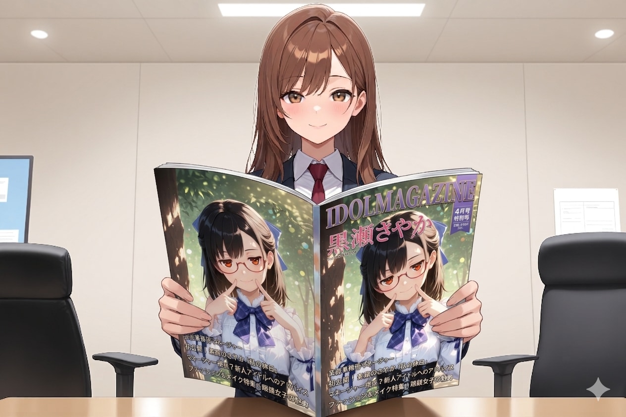 アイドル雑誌、増刊号発売中 | の人気AIイラスト・グラビア