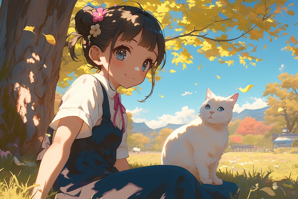 猫🐈とおだんごちゃん🍡✨197