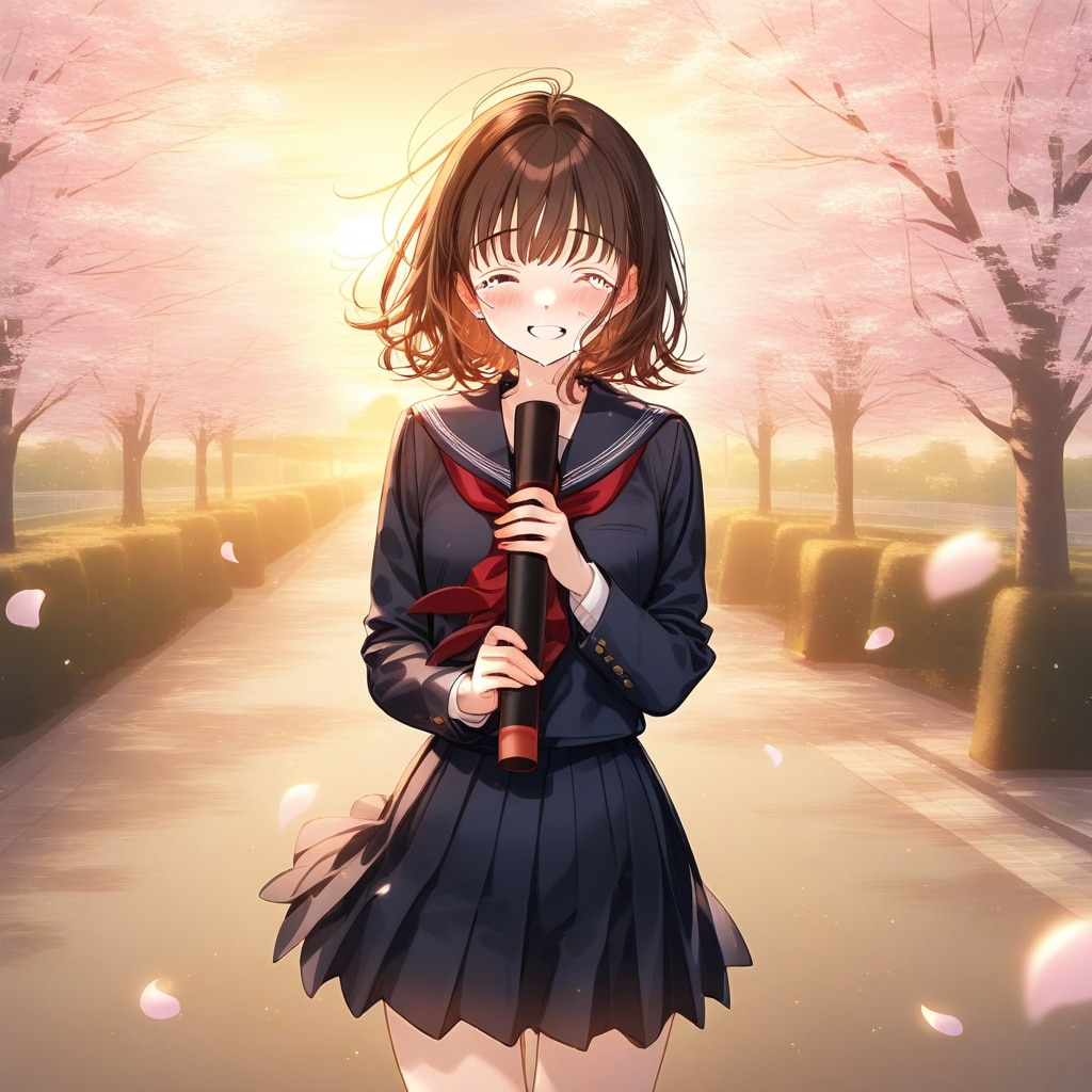 この学校のこと、忘れないよ！