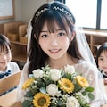 保育園で結婚式 2枚目
